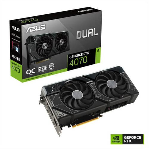 Asus Dual RTX 4070 OC Edition 12GB Graphics Card